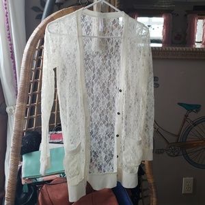 Lace cardigan